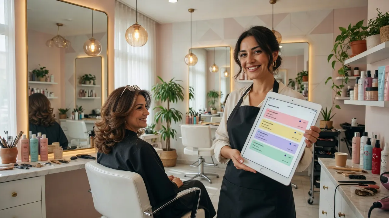 Kuaför ve Güzellik Salonları İçin Randevu, Adisyon ve Müşteri Bakiye Takip Rehberi