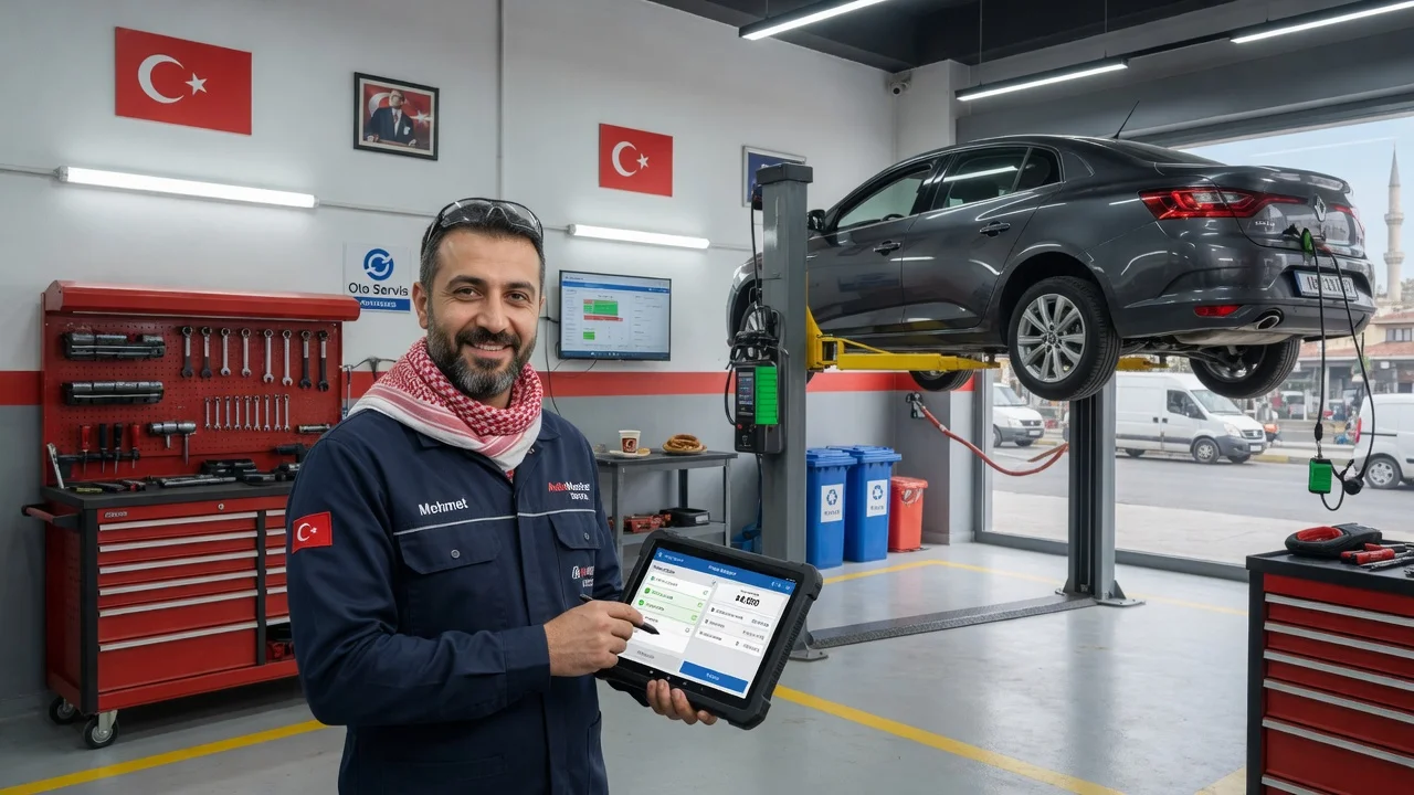 Oto Servis ve Sanayi Esnafı İçin Araç Bakım, Parça ve Cari Hesap Takip Rehberi