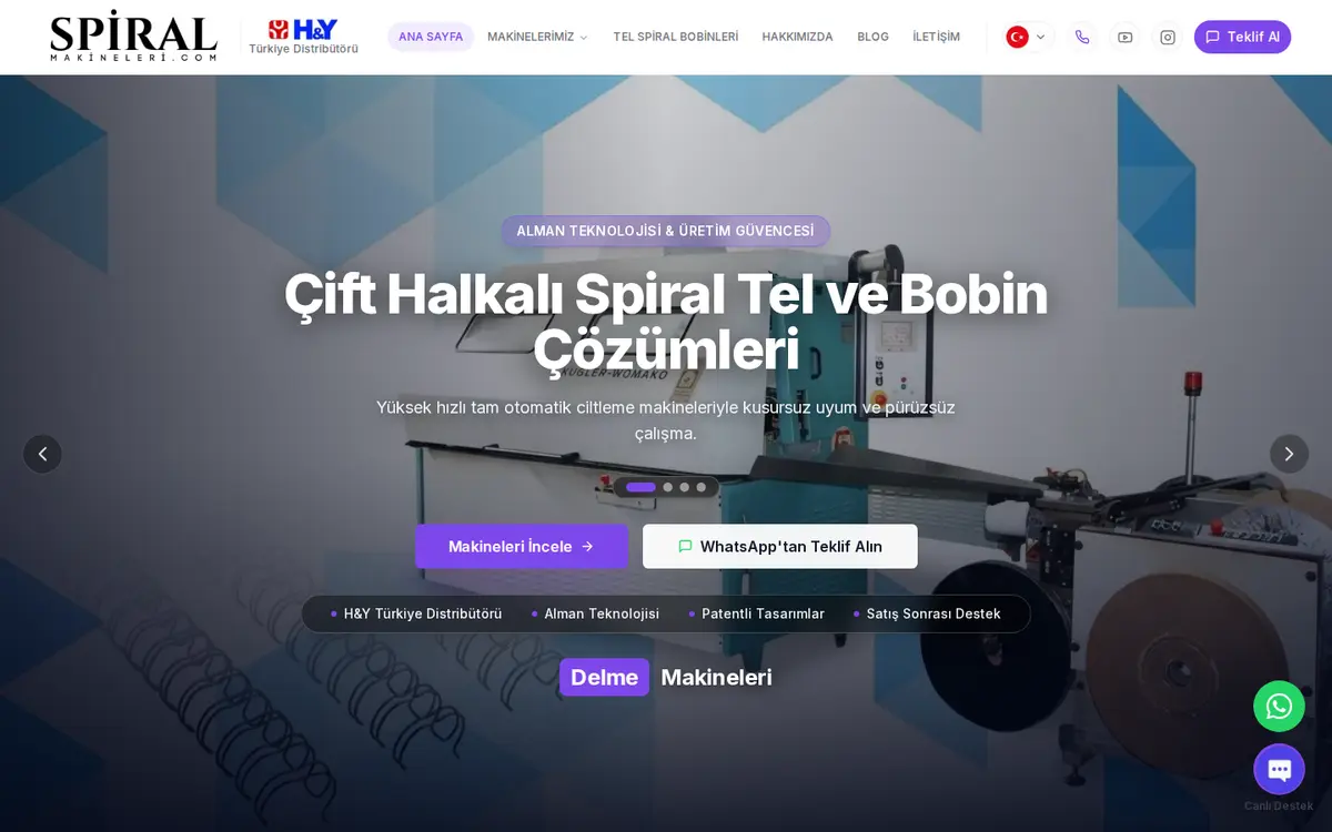 SpiralMakineleri